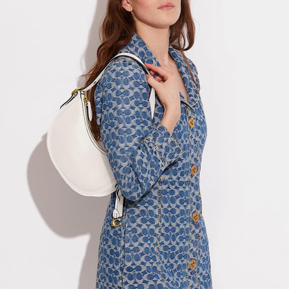 cc439-Luna Shoulder Bag-B4/Yellow Gold