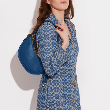 cc439-Luna Shoulder Bag-B4/Yellow Gold