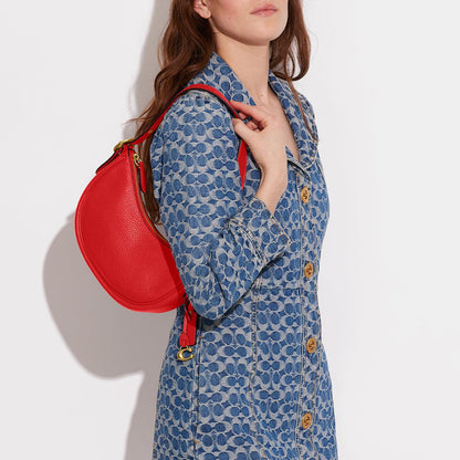 cc439-Luna Shoulder Bag-B4/Yellow Gold