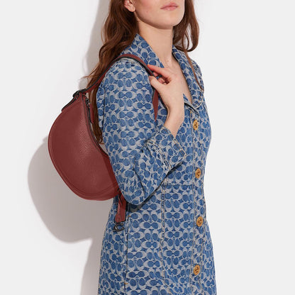 cc439-Luna Shoulder Bag-B4/Yellow Gold