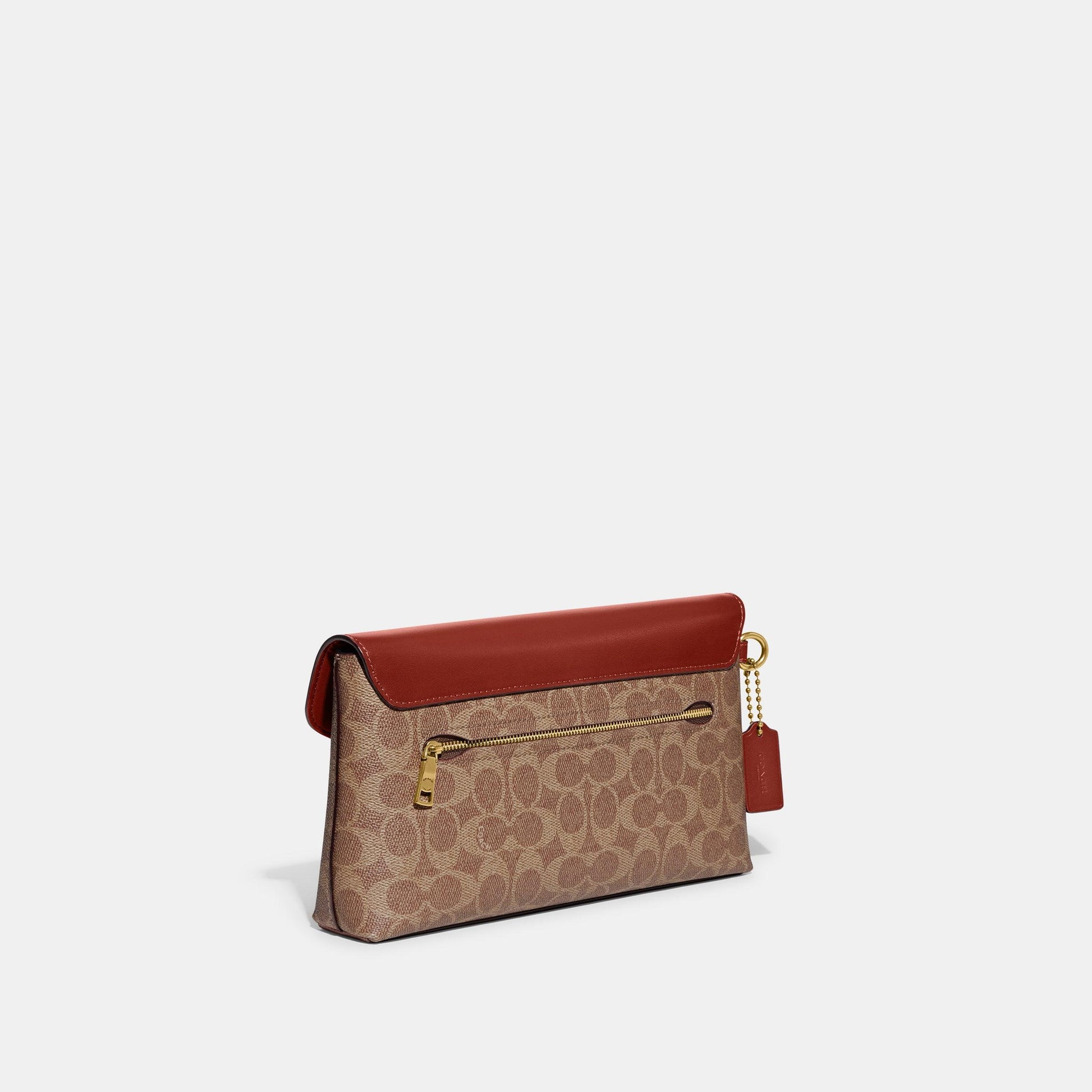 Wyn Clutch In Colorblock Signature Canvas - COACH Saudi Arabia Official Site