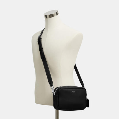 حقيبة كاميرا "راديو" من الجلد الطبيعي الحُبيبي