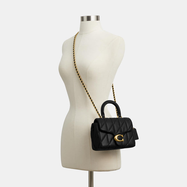 Tabby Top Handle Bag with Quilting