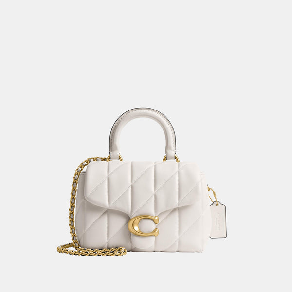 Tabby Top Handle Bag with Quilting