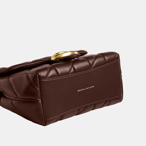 Tabby Top Handle Bag with Quilting