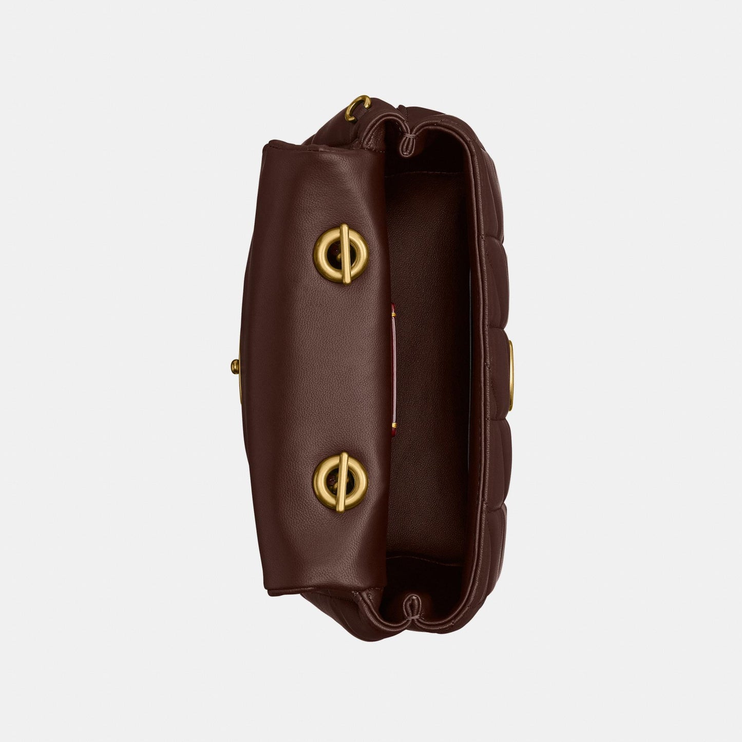 CCC12-Tabby Top Handle Bag with Quilting-B4/Maple