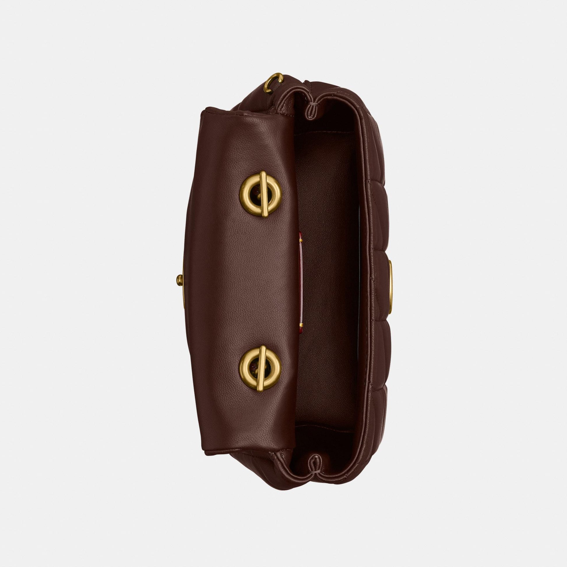 CCC12-Tabby Top Handle Bag with Quilting-B4/Maple