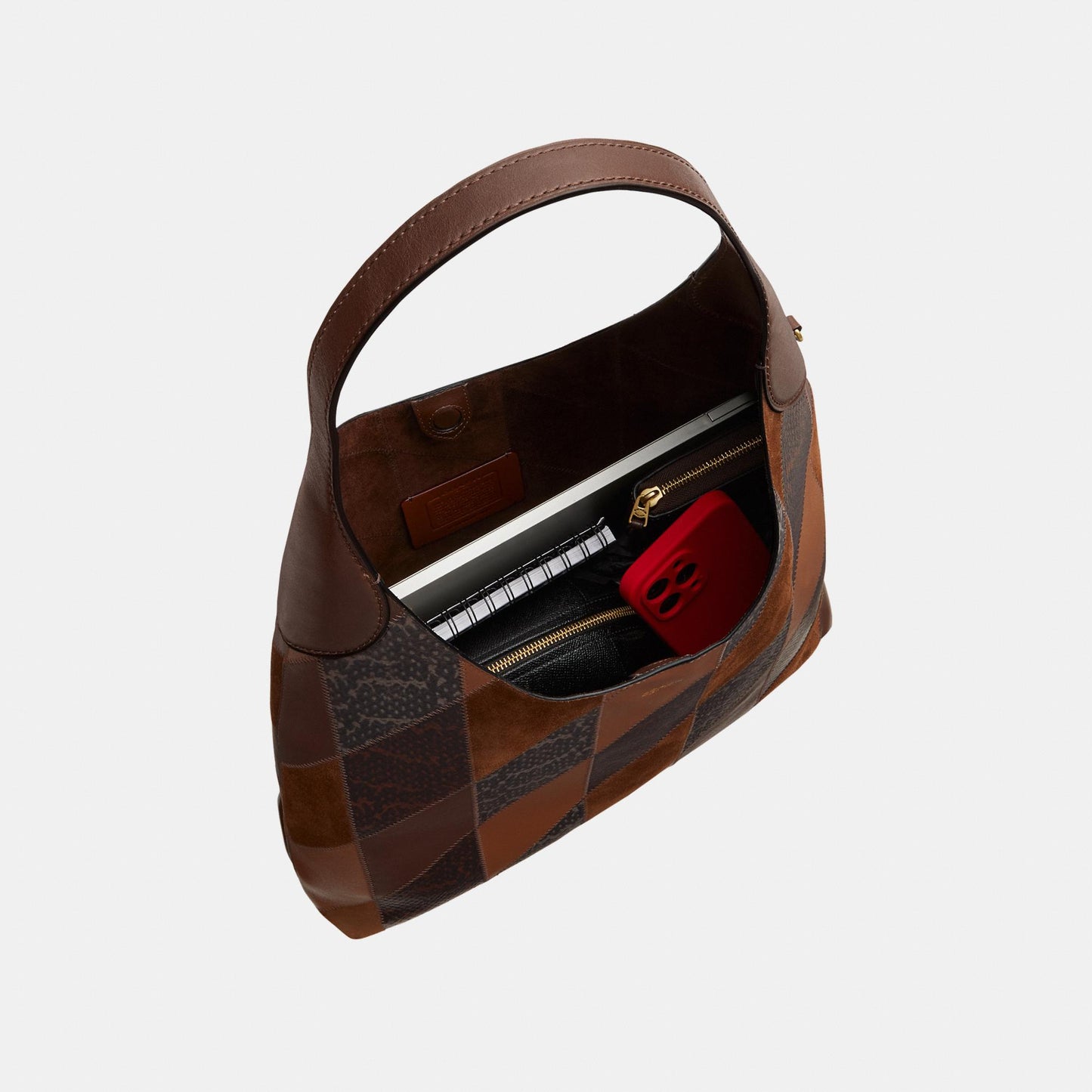 Brooklyn Shoulder Bag 39 With Snakeskin Patchwork