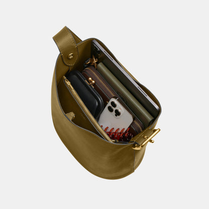 CCC23-Bleecker Bucket Bag-B4/Muted Olive
