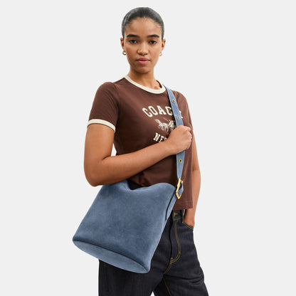 CCC24-Bleecker Bucket Bag-B4/Light Denim