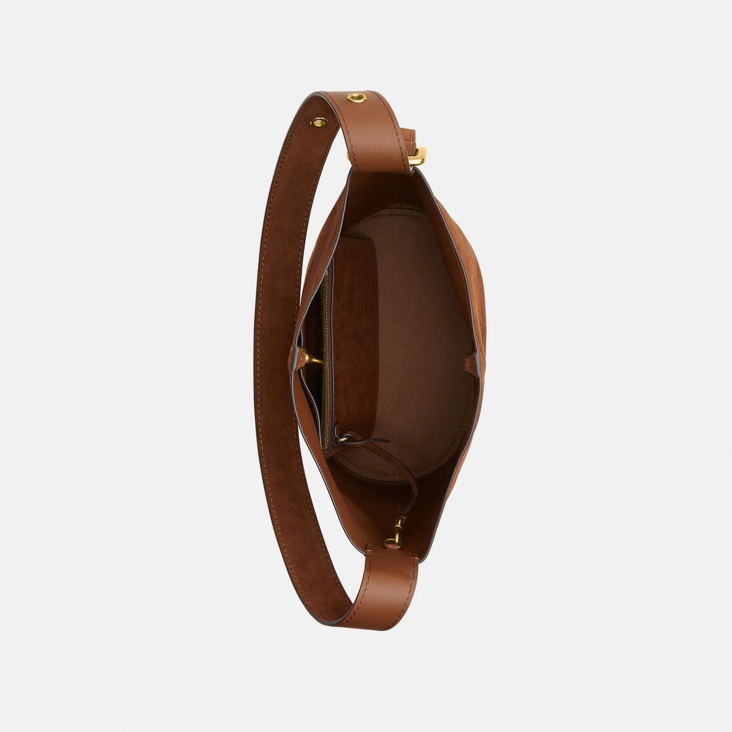 CCC24-Bleecker Bucket Bag-B4/Warm Brown