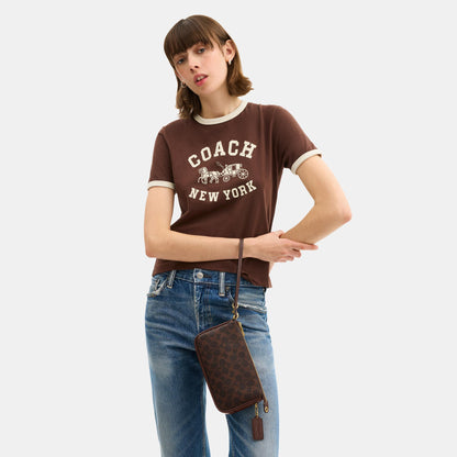 CCC42-Plaza Bag in Signature Canvas-B4/Maple Maple