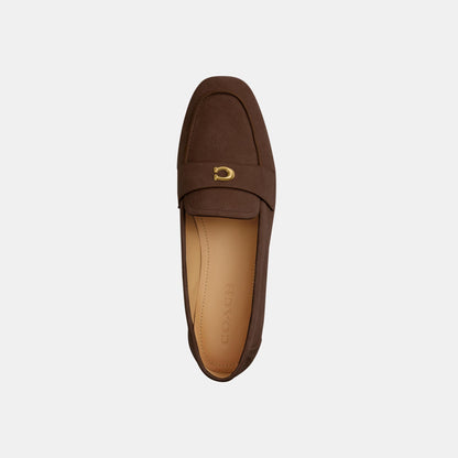 CCC82-Sculpted C Loafer-Chocolate