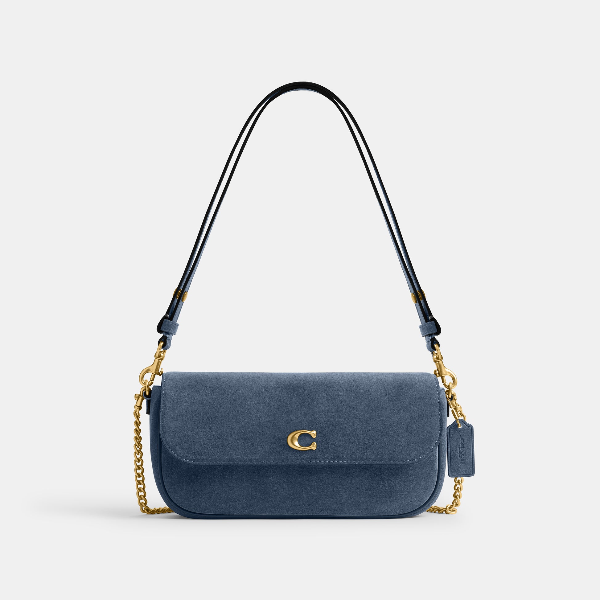 CCD07-Brook Flap Chain Bag-B4/Light Denim