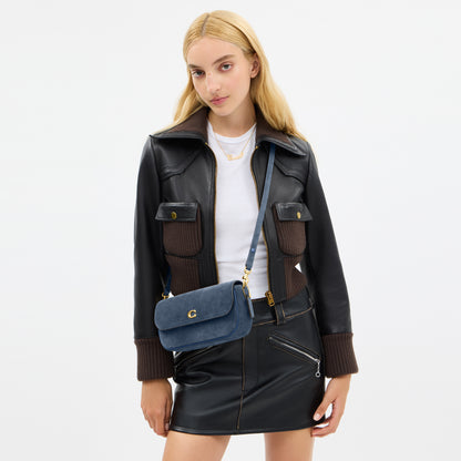 CCD07-Brook Flap Chain Bag-B4/Light Denim