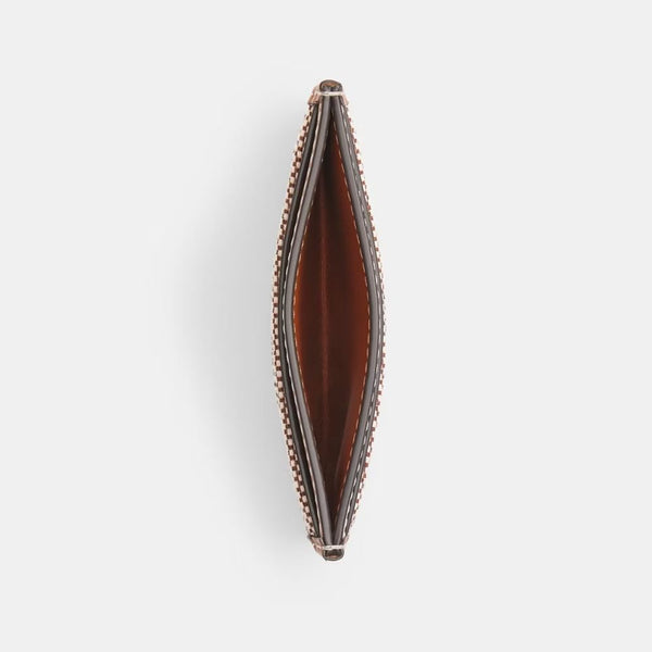 Essential Card Case in Crystal Signature Jacquard