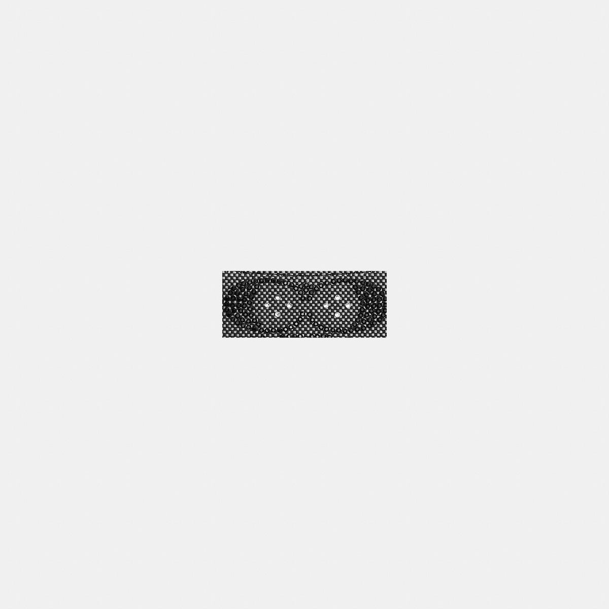 CCD08-Essential Card Case in Crystal Signature Jacquard-Lh/Black