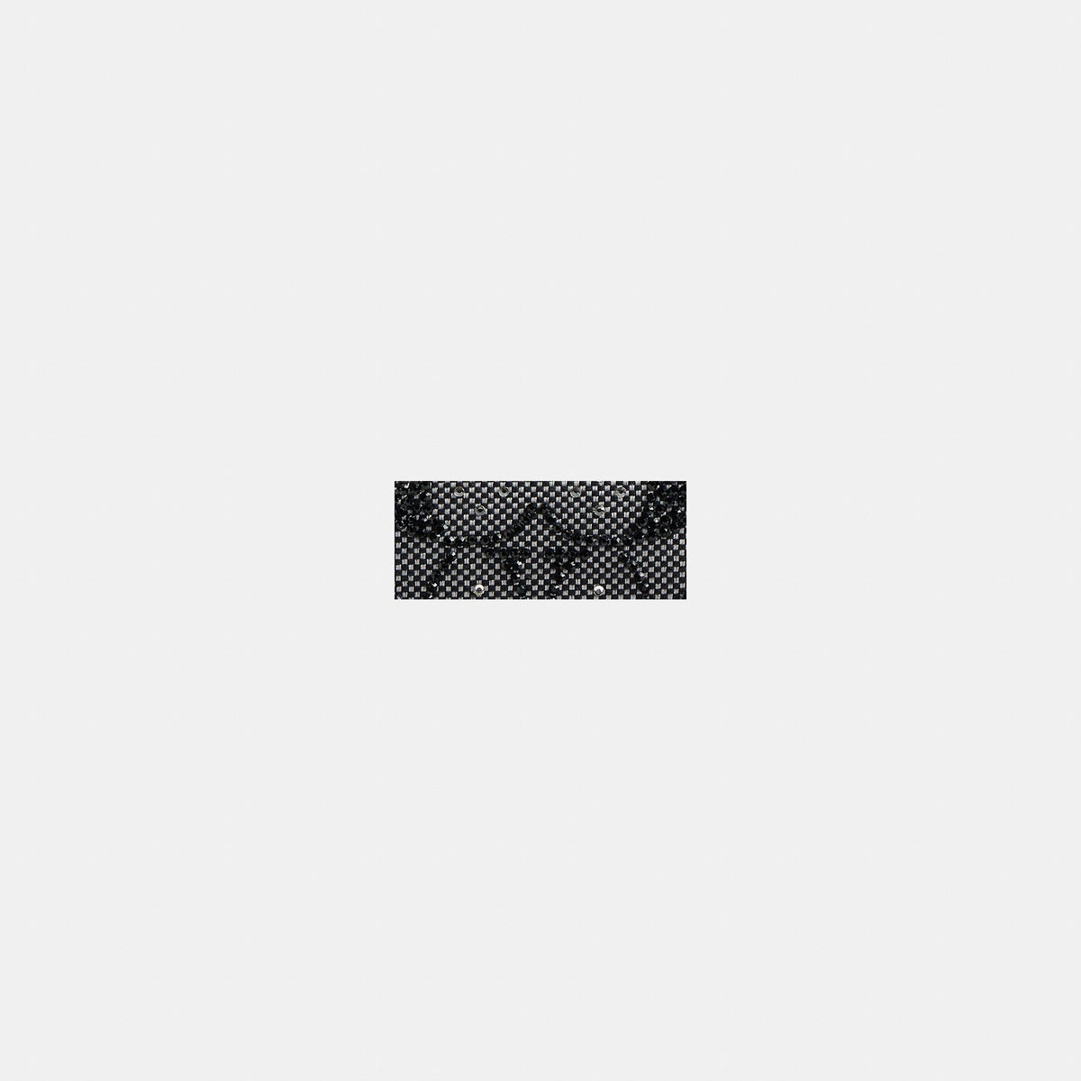 CCD16-Essential Slim Card Case in Crystal Signature Jacquard-Lh/Black