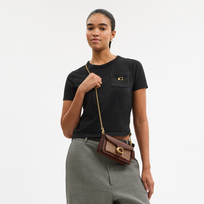 Tabby Chain Crossbody Bag 19 in Signature Canvas