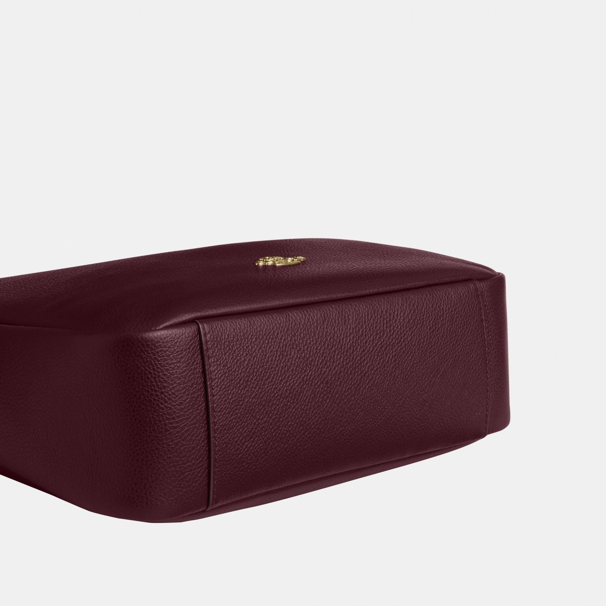 CCD65-Hadley Large Shoulder Bag-Im/Dark Wine