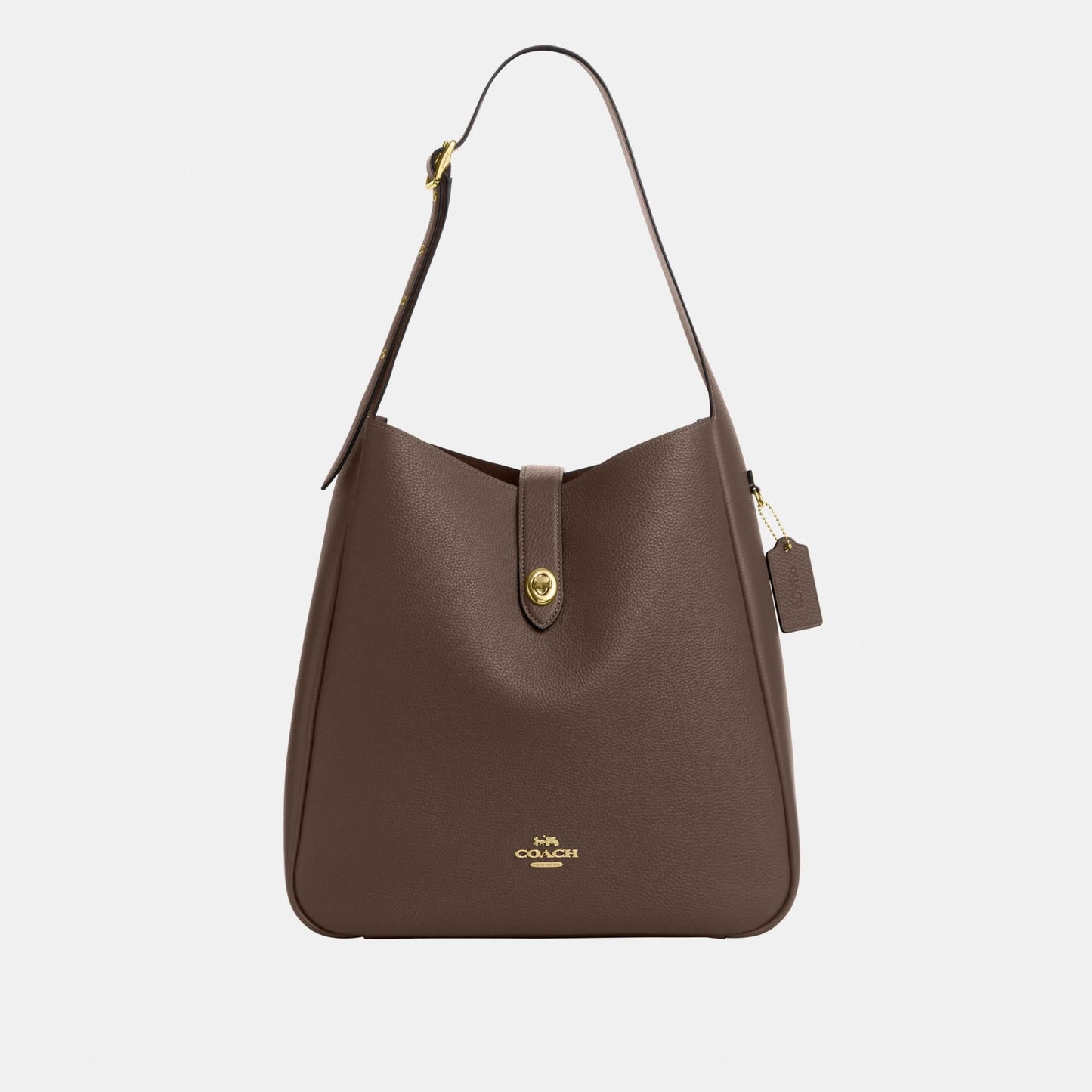 CCD65-Hadley Large Shoulder Bag-Im/Dark Stone