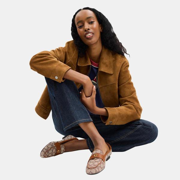 Sculpted C Loafer in Signature Textile Jacquard