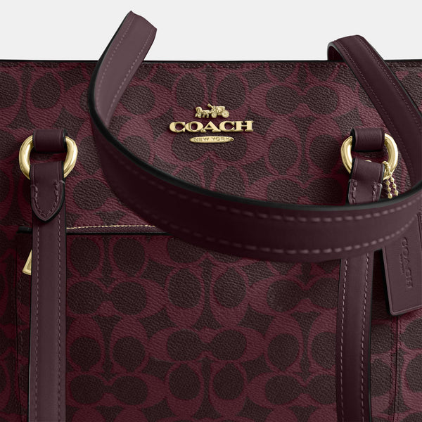 Station Tote Bag in Signature Canvas