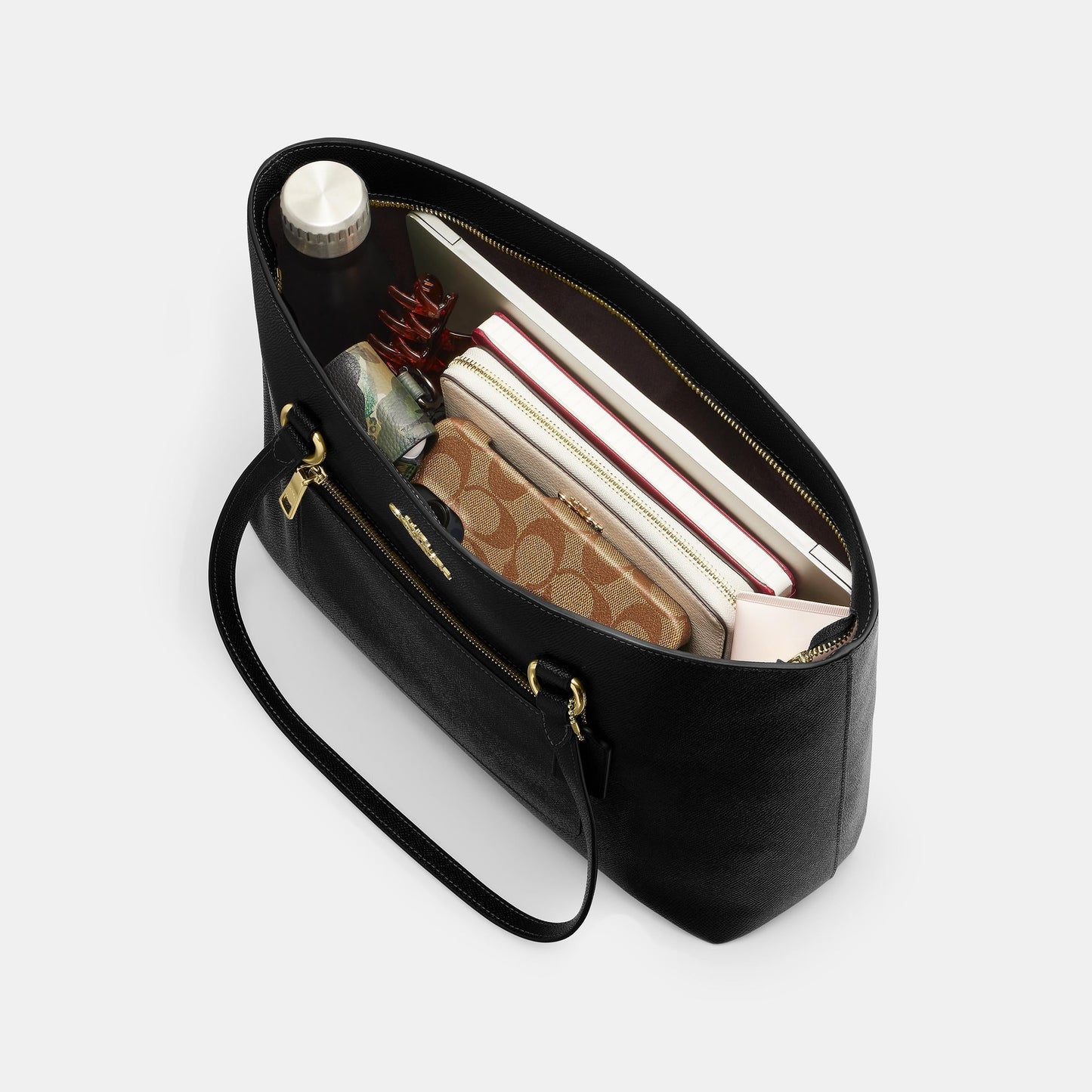 CCD71-Station Tote Bag-Im/Black