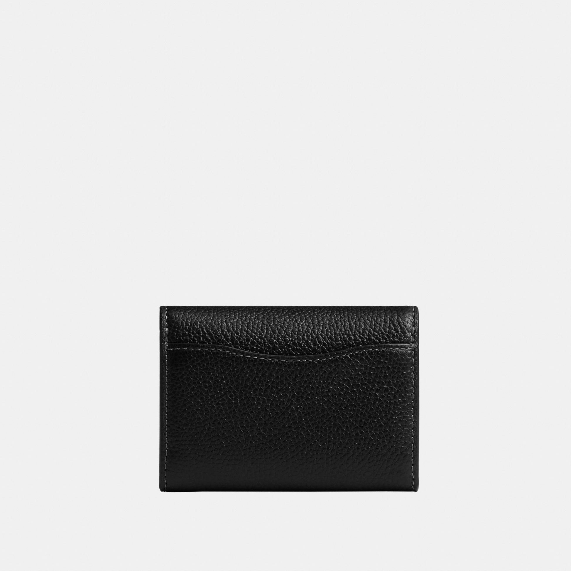 CCD95-Essential Flap Card Case-B4/Black