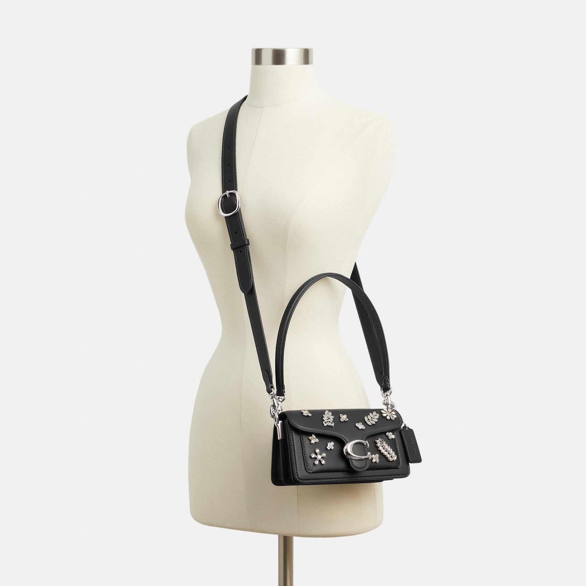 CCD99-Tabby Shoulder Bag 20-Lh/Black