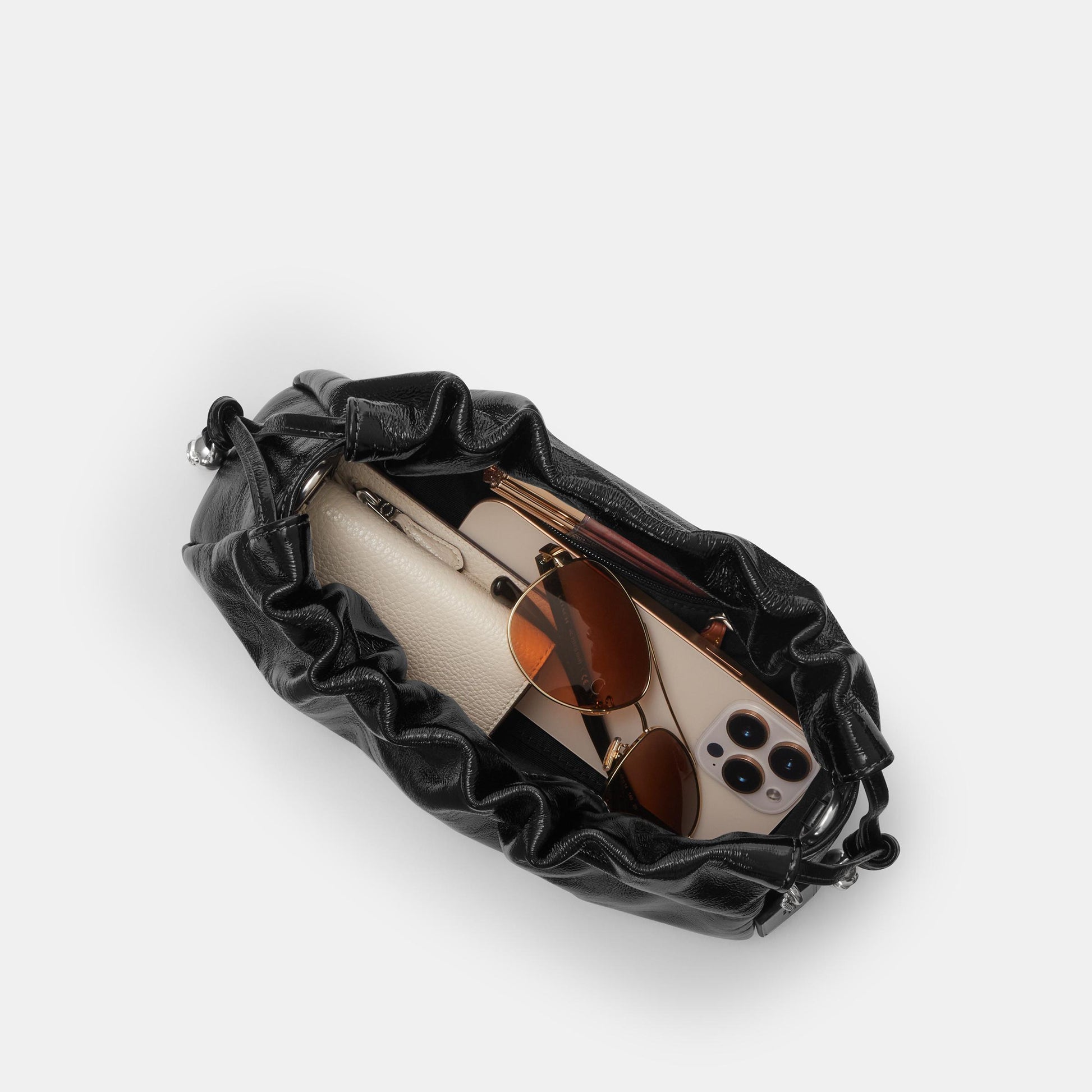 CCE39-Faye Shoulder Bag-Sv/Black