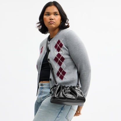 CCE39-Faye Shoulder Bag-Sv/Black