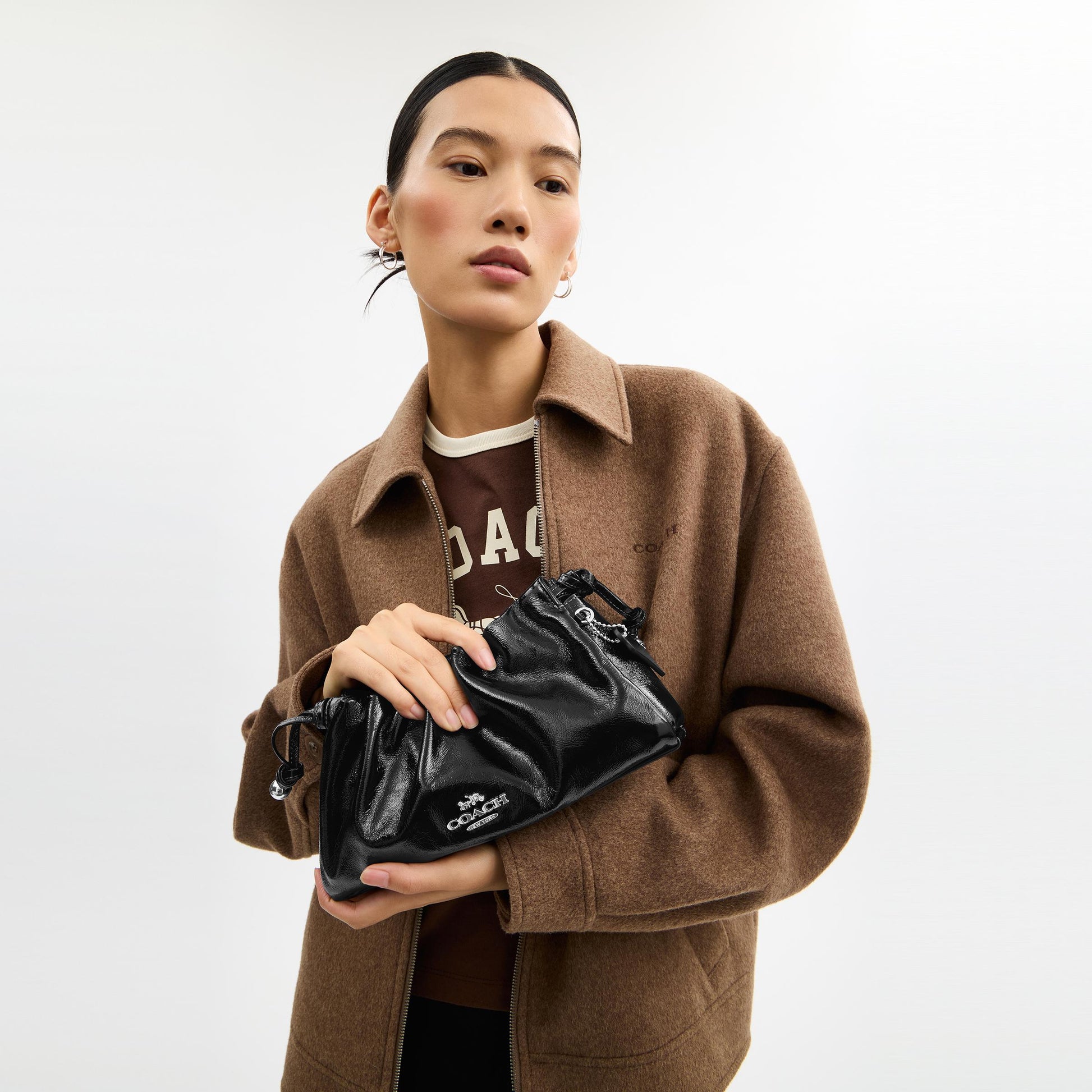 CCE39-Faye Shoulder Bag-Sv/Black