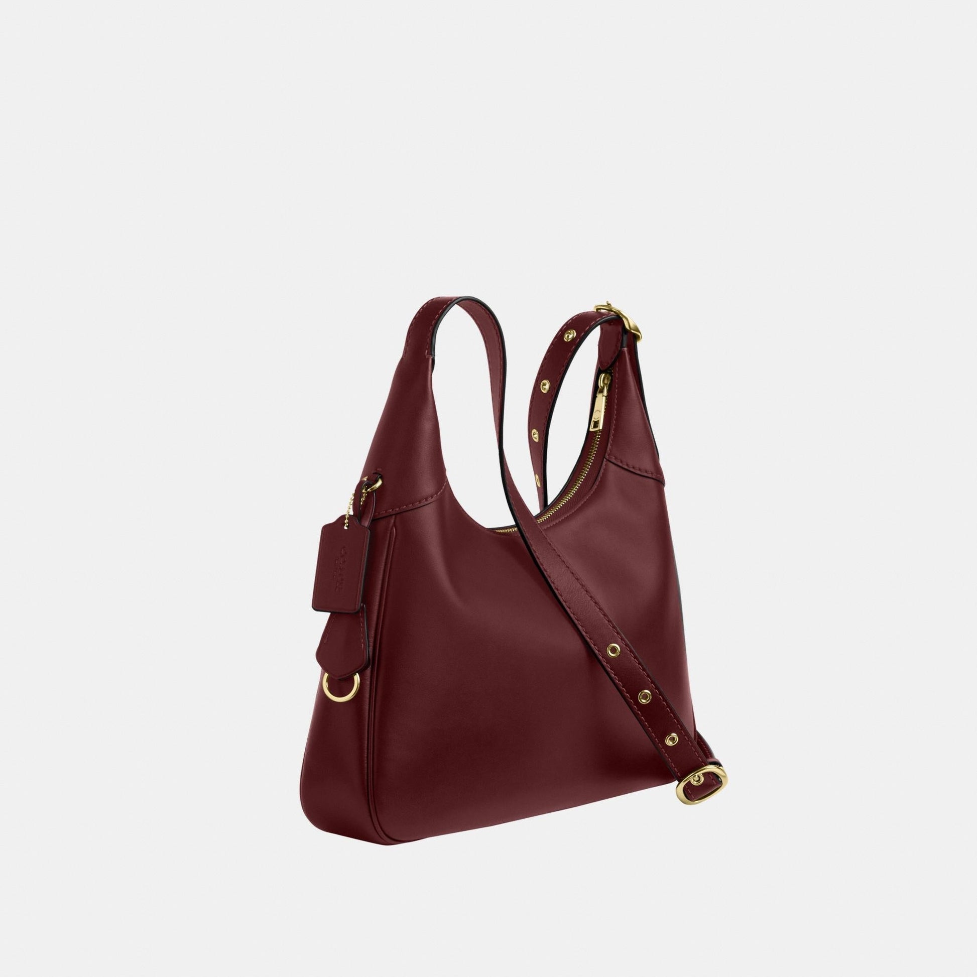 CCE48-Ella Shoulder Bag-Im/Maroon