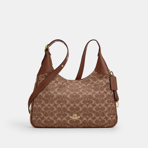 Ella Shoulder Bag in Signature Chenille