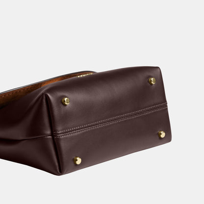 CCE54-Emory Top Handle Bag-Im/Espresso