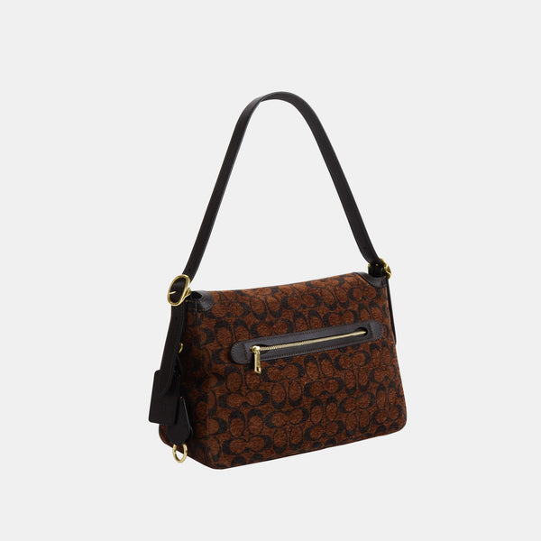 Etta Flap Bag in Signature Chenille