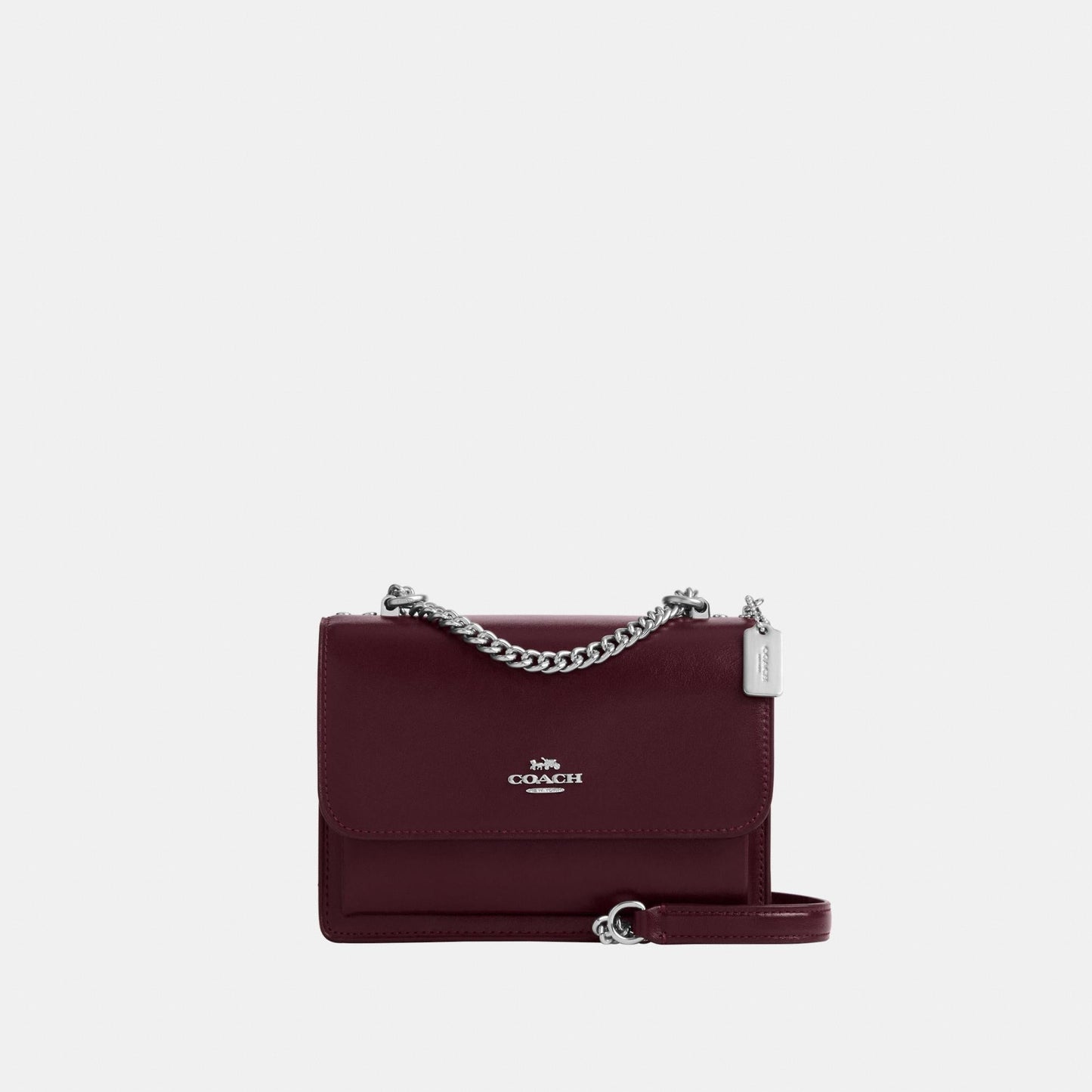 CCE89-Mini Klare Crossbody Bag-Sv/Dark Wine