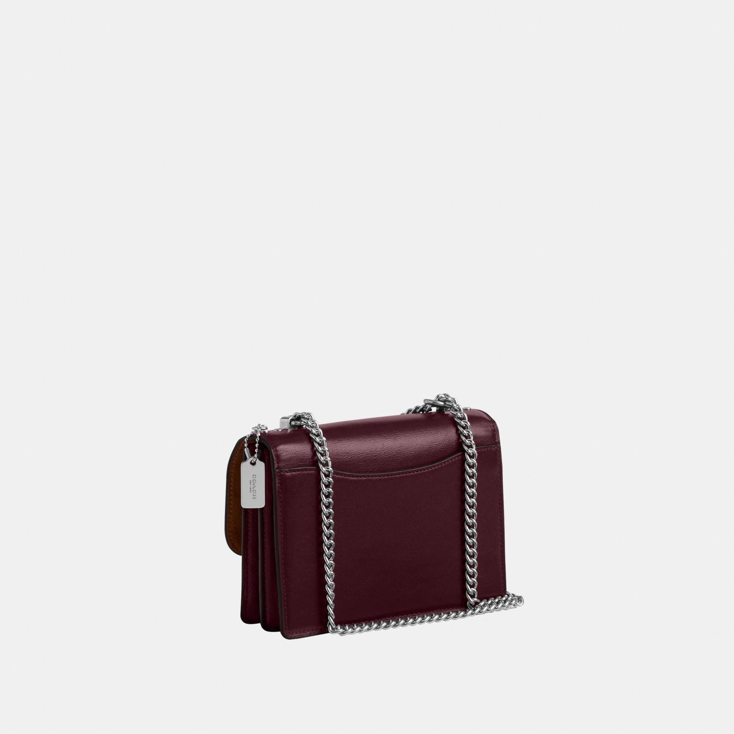 CCE89-Mini Klare Crossbody Bag-Sv/Dark Wine