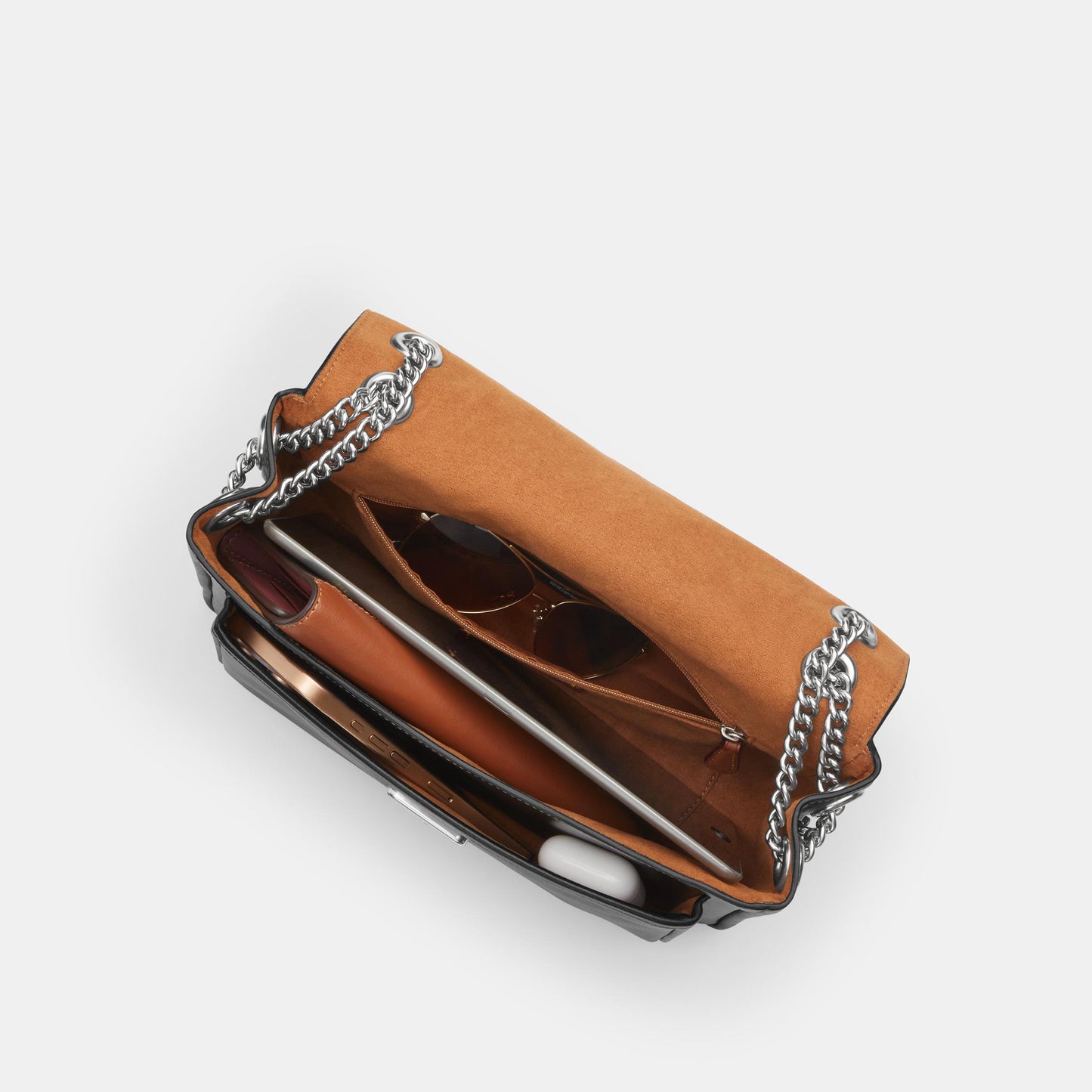 CCF09-Elodie Crossbody Bag-Sv/Black