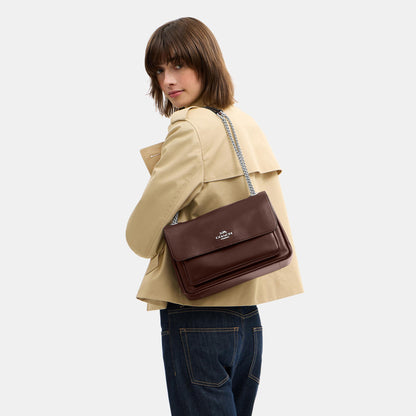 CCF09-Elodie Crossbody Bag-Sv/Maple