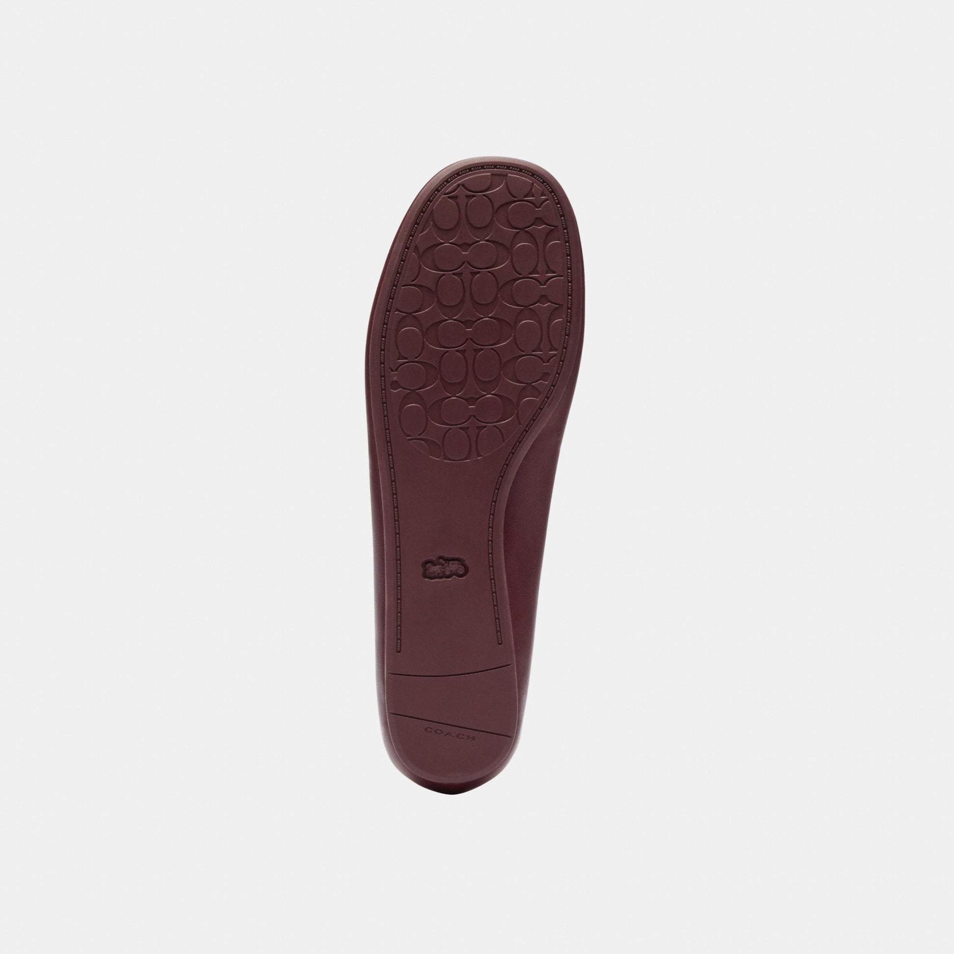 CCH74-Houston Ballet Flat-Merlot