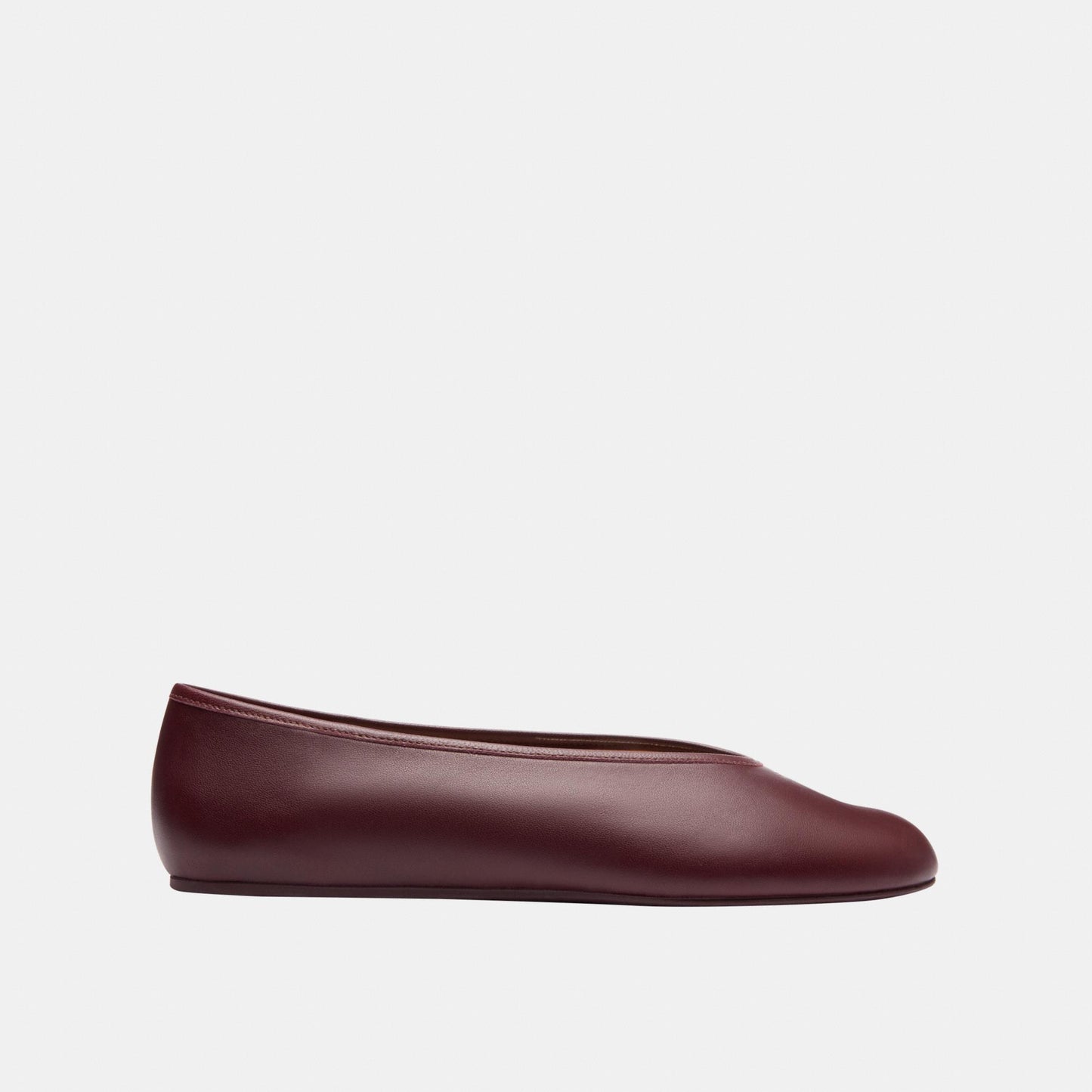 CCH74-Houston Ballet Flat-Merlot