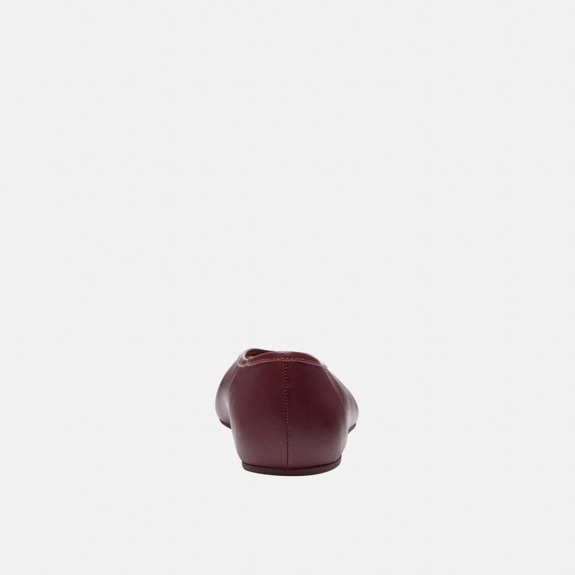 CCH74-Houston Ballet Flat-Merlot