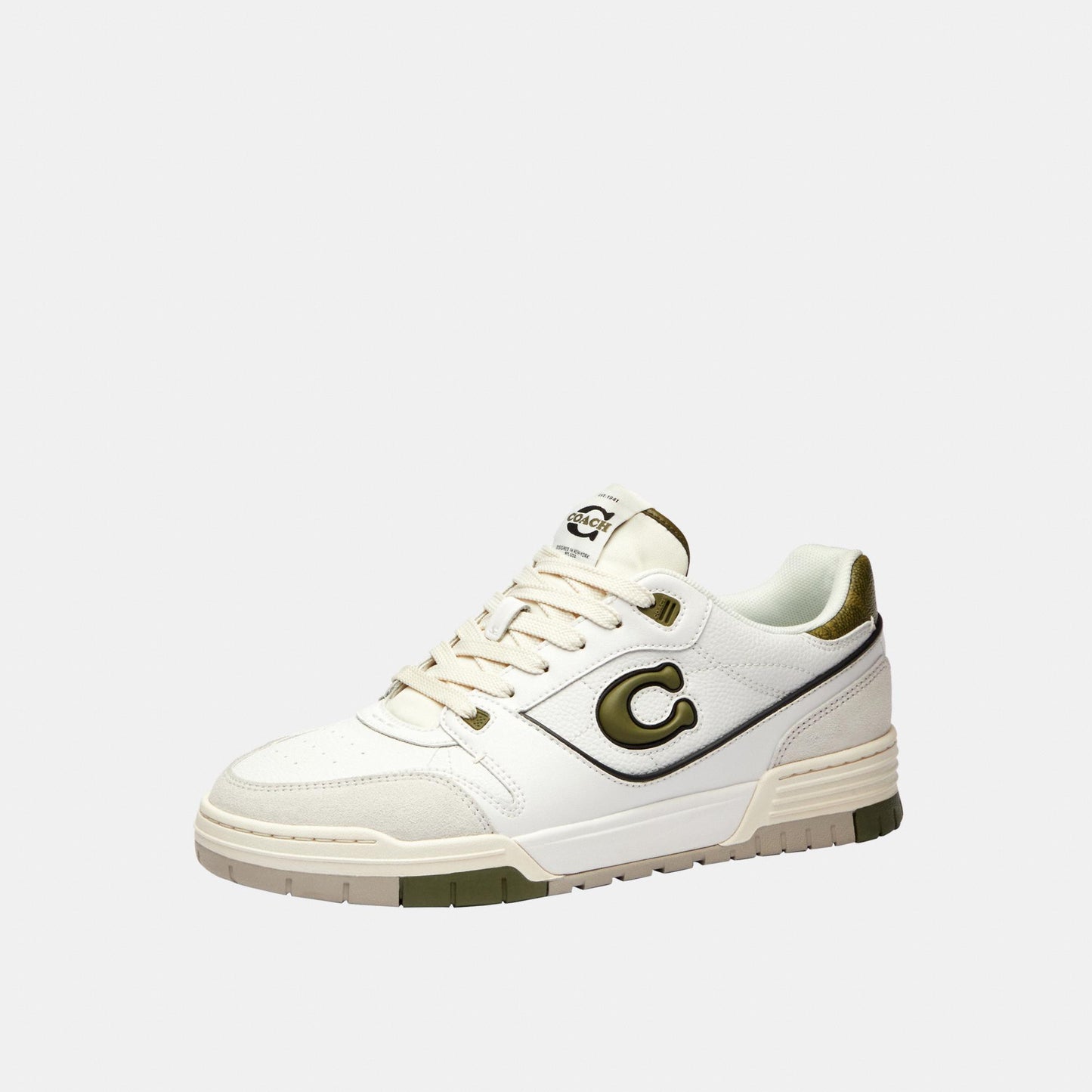 CCI28-Soho Sneaker-Olive/Optic White