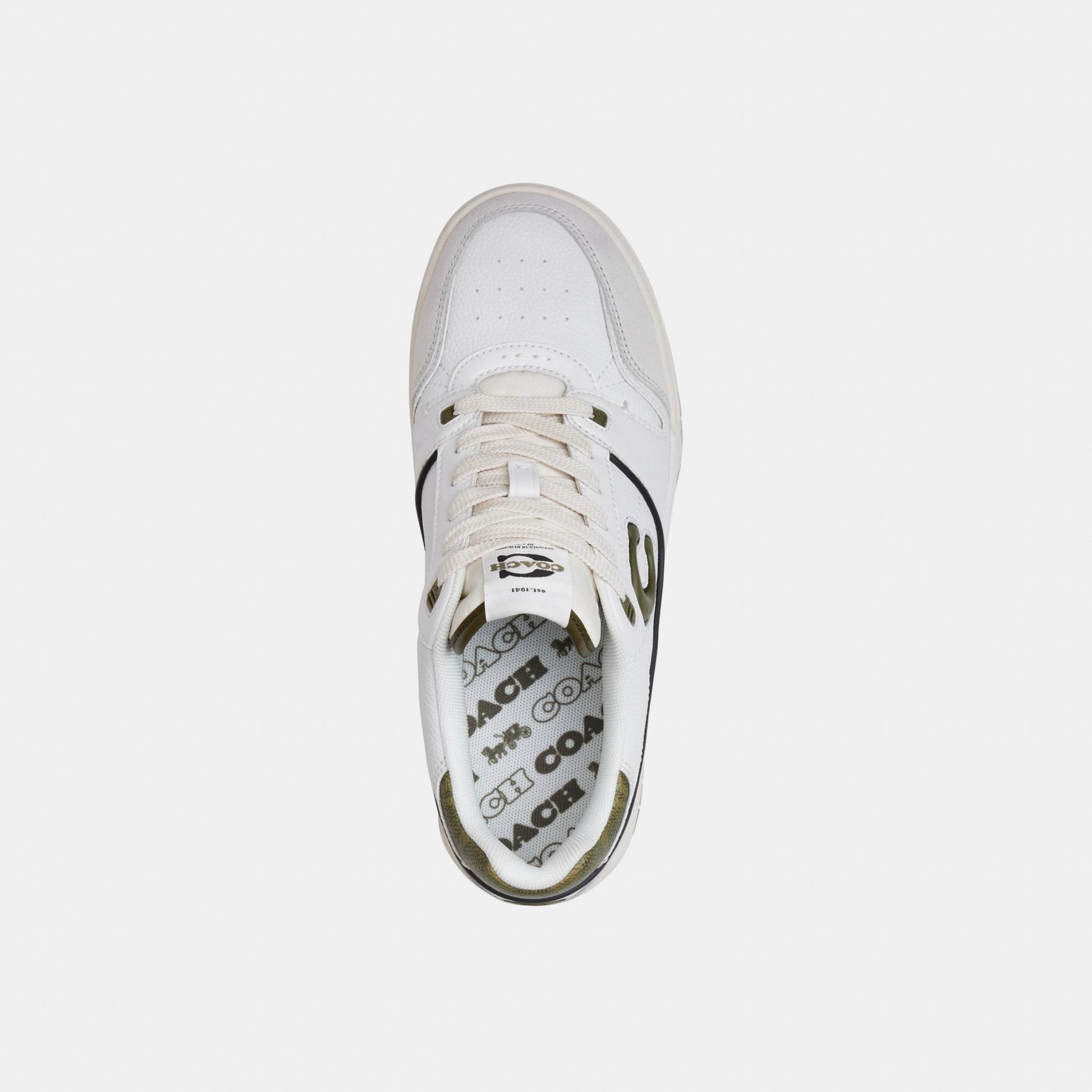 CCI28-Soho Sneaker-Olive/Optic White