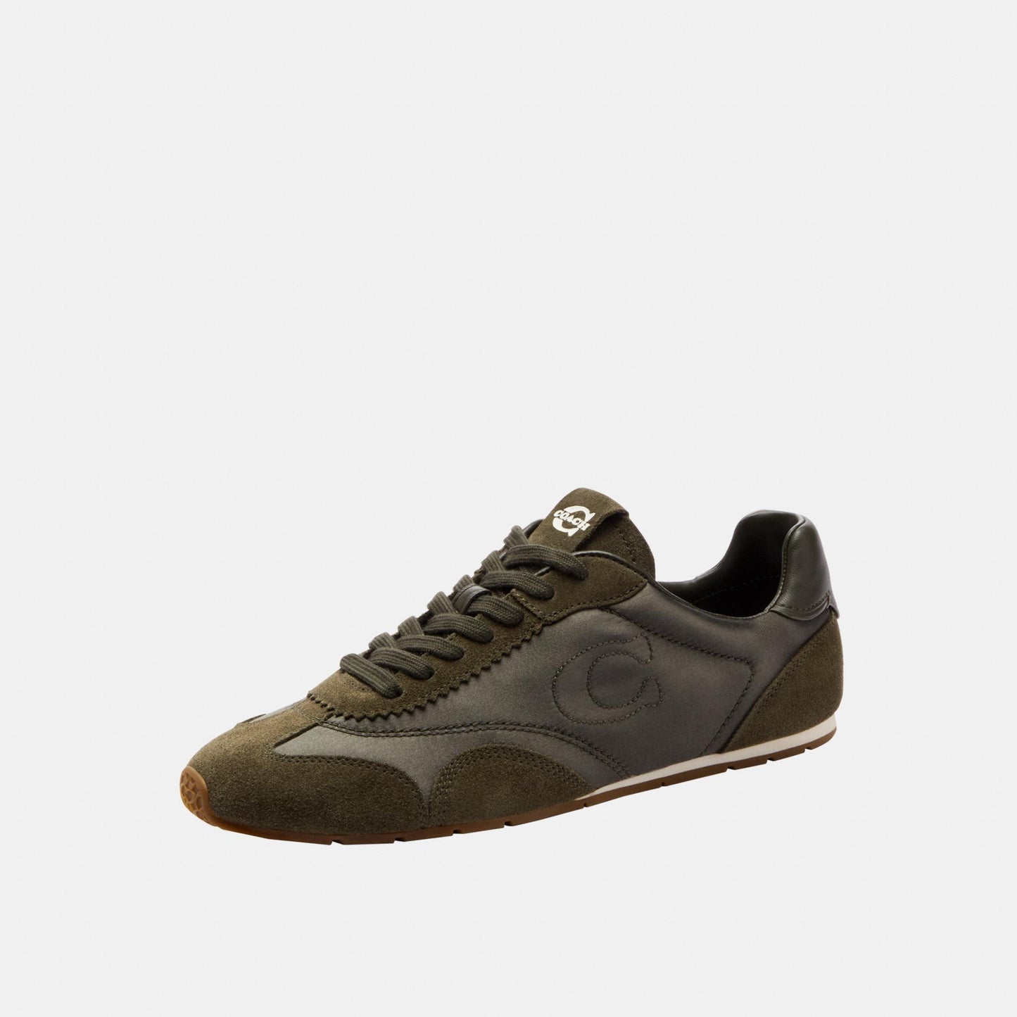 CCI48-Flat Sneaker-Olive.
