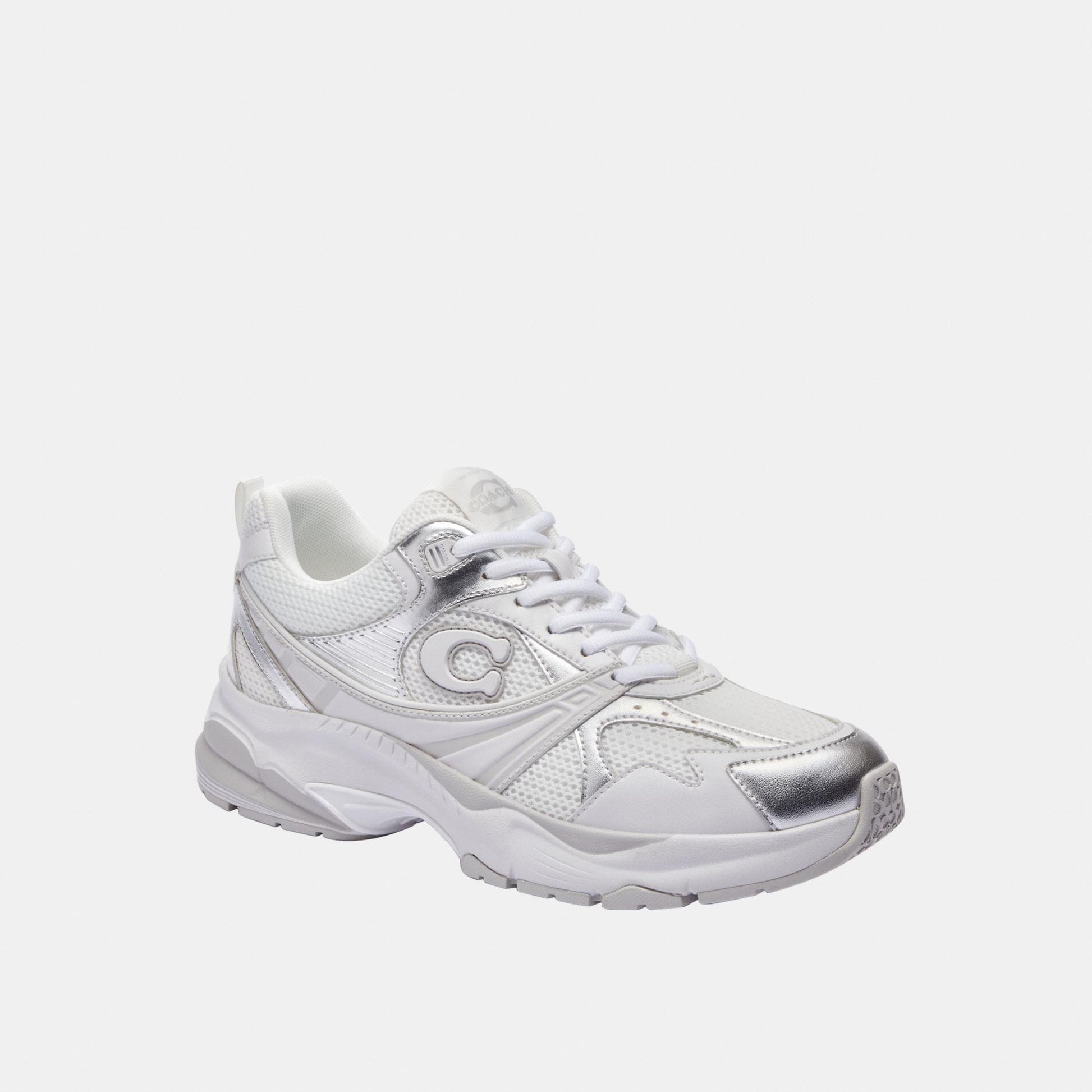 CCN31-Mesh Sneaker-Light Grey/Optic White