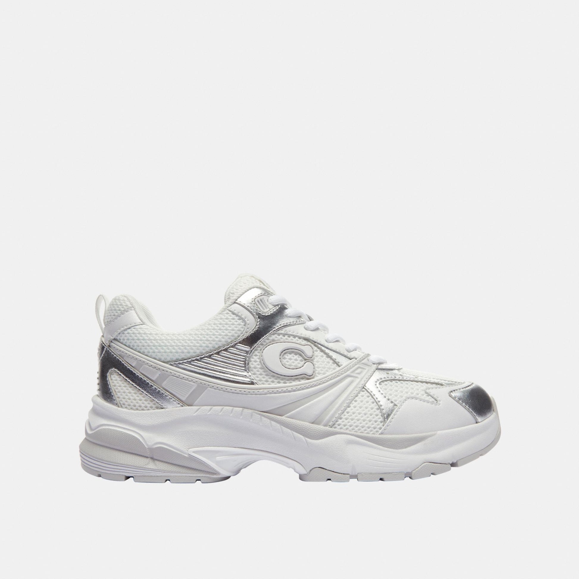 CCN31-Mesh Sneaker-Light Grey/Optic White