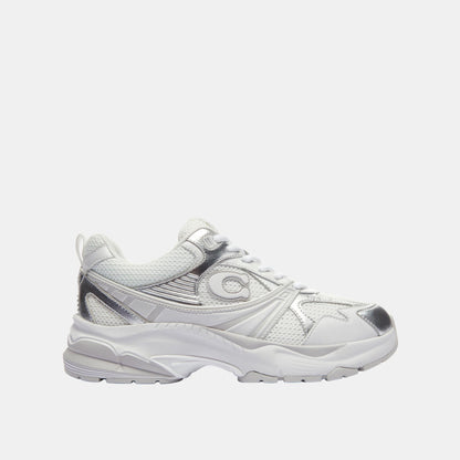 CCN31-Mesh Sneaker-Light Grey/Optic White